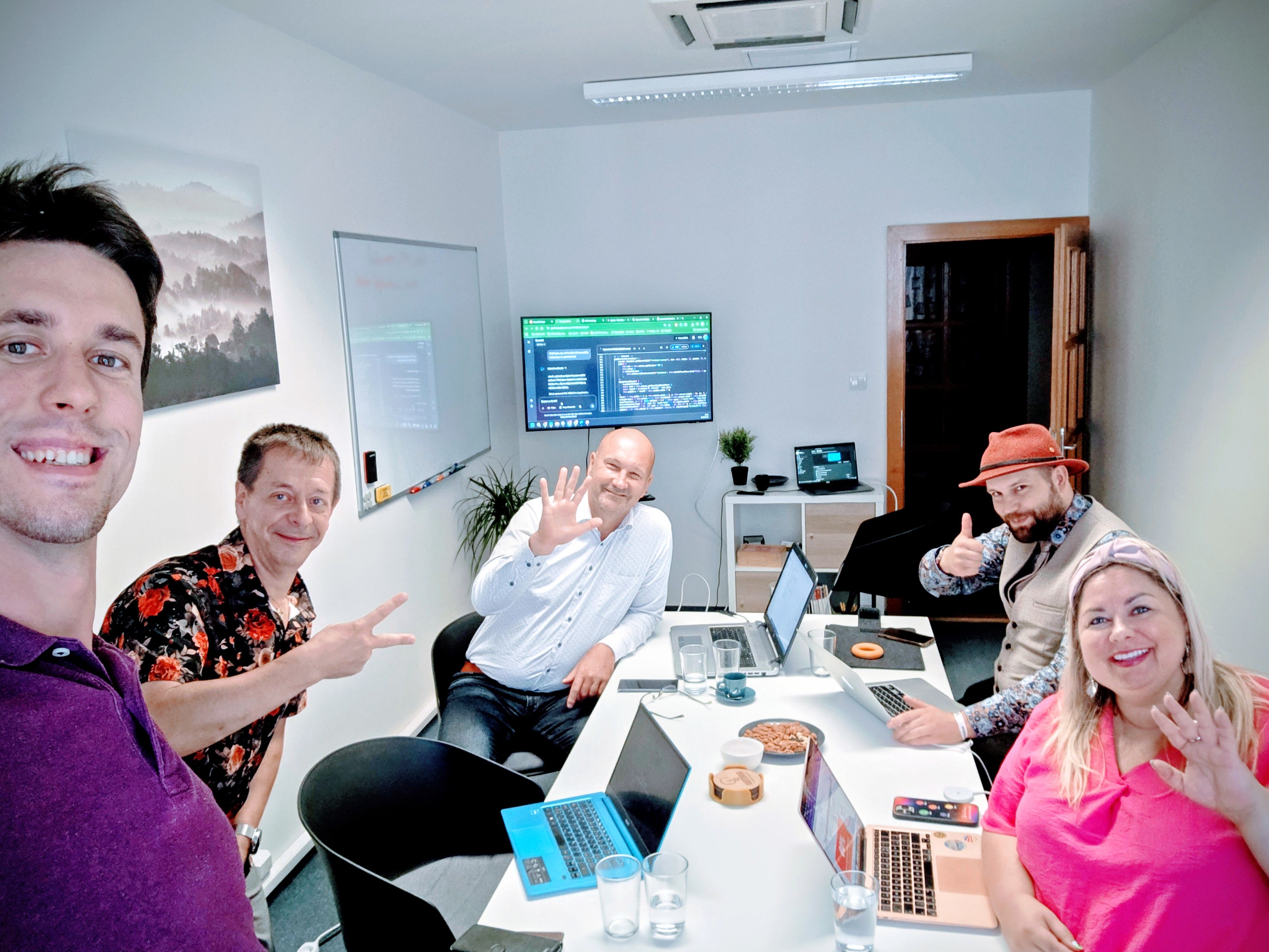 Účastníci AI workshopu v Brně